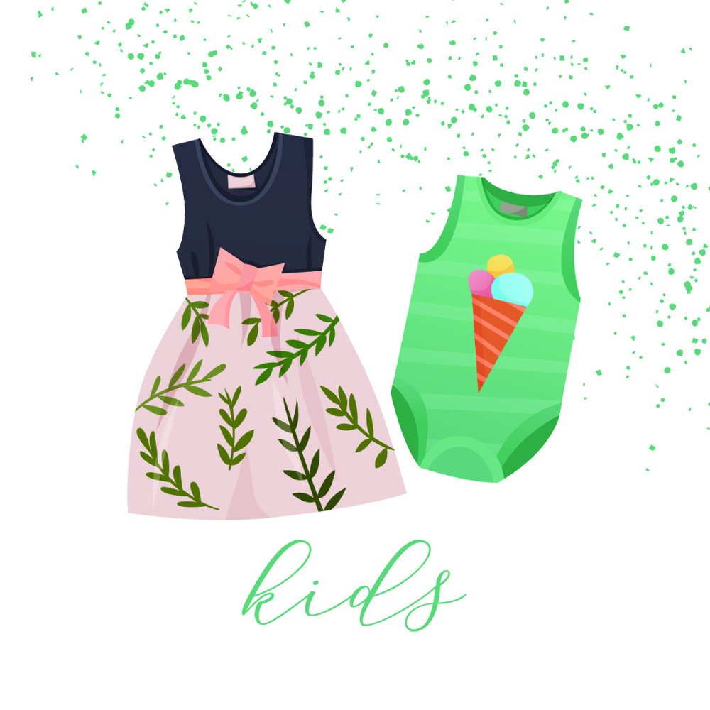 Below this is our kids clothes!